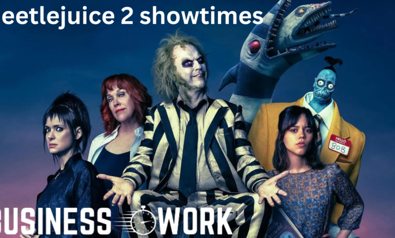 beetlejuice 2 showtimes